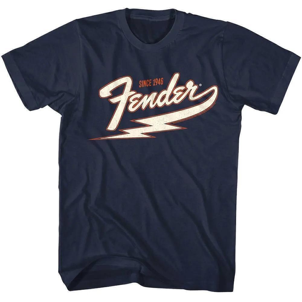 Fender Bolt Since 1946 Guitar Brand Musician T-Shirt